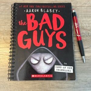 Secret Journal “The Bad Guys” 📚Handmade journal from an old book